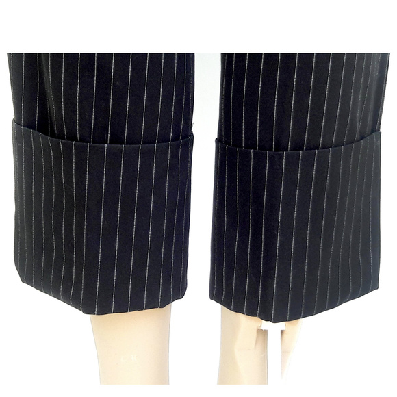 The Limited Black and White Pinstripe Pants - Picture 3 of 3